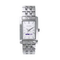 Bulova Women's Corporate Collection Silver Tone Watch W/ White Dial